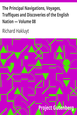 The Principal Navigations, Voyages, Traffiques and Discoveries of the English Nation — Volume 08 / Asia, Part I cover