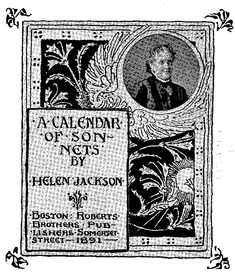 A Calendar of Sonnets cover
