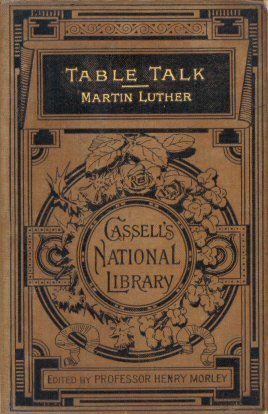 Selections from the Table Talk of Martin Luther cover