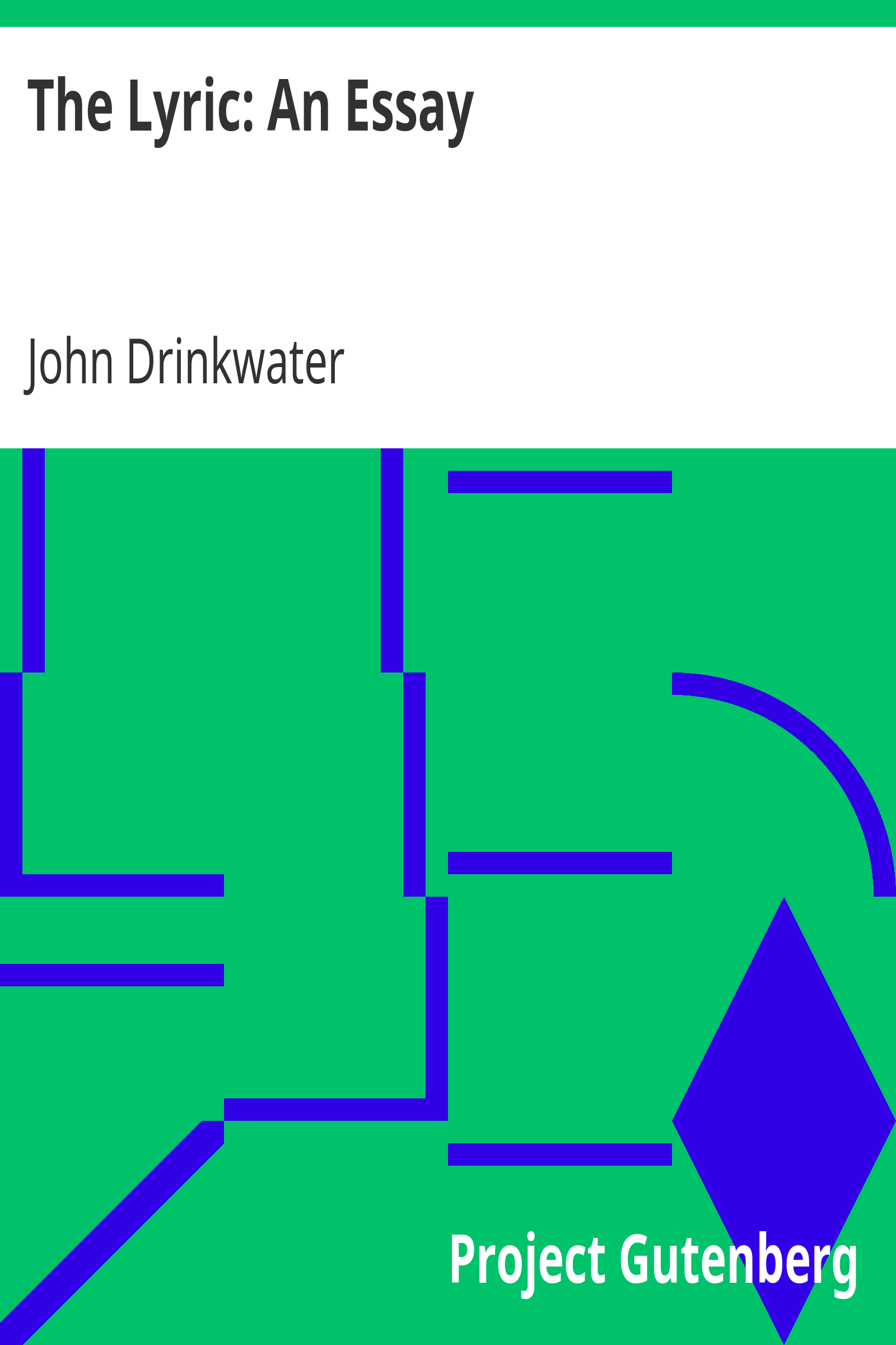 The Lyric: An Essay cover